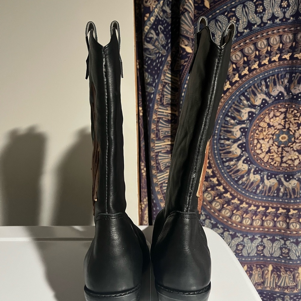 Chasing Unicorns Desperado Leather Cowboy Boots - Picture 6 of 11